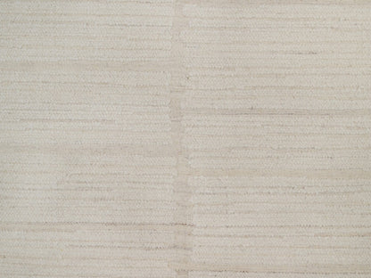 Modern / Contemporary hand-knotted wool rug in Ivory, 11'11" x 15'2" — SKU O092299 (view 8)
