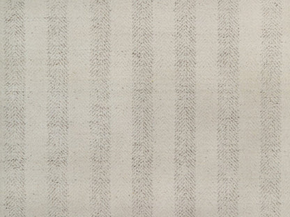 Ivory 12'0" x 14'11" Modern and Contemporary Hand knotted Wool Rug - Sku: O092301