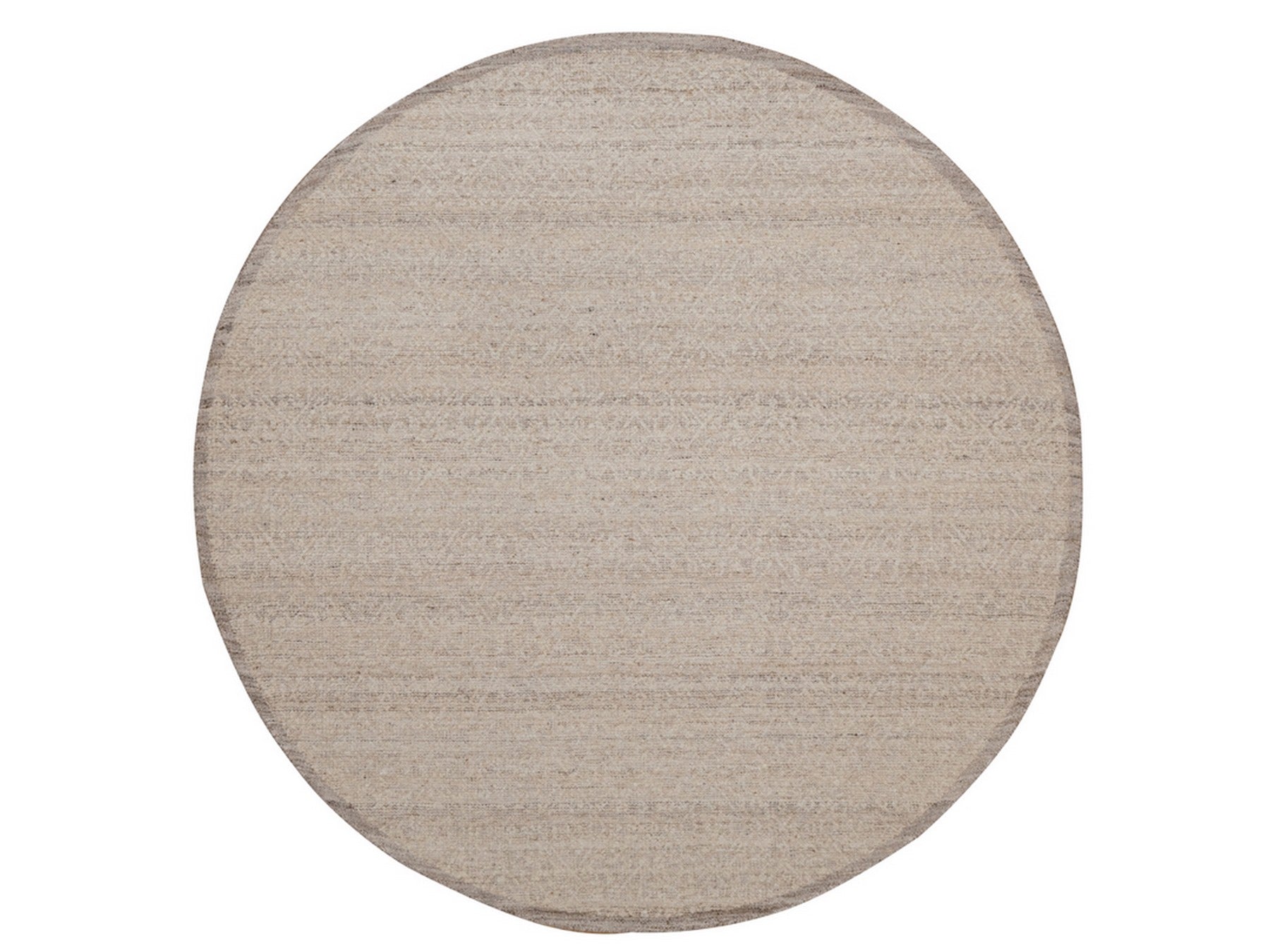 Brown 7'11" x 7'11" Modern and Contemporary Hand knotted Wool Rug - Sku: O092313