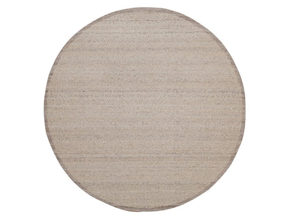 Brown 7'11" x 7'11" Modern and Contemporary Hand knotted Wool Rug - Sku: O092313