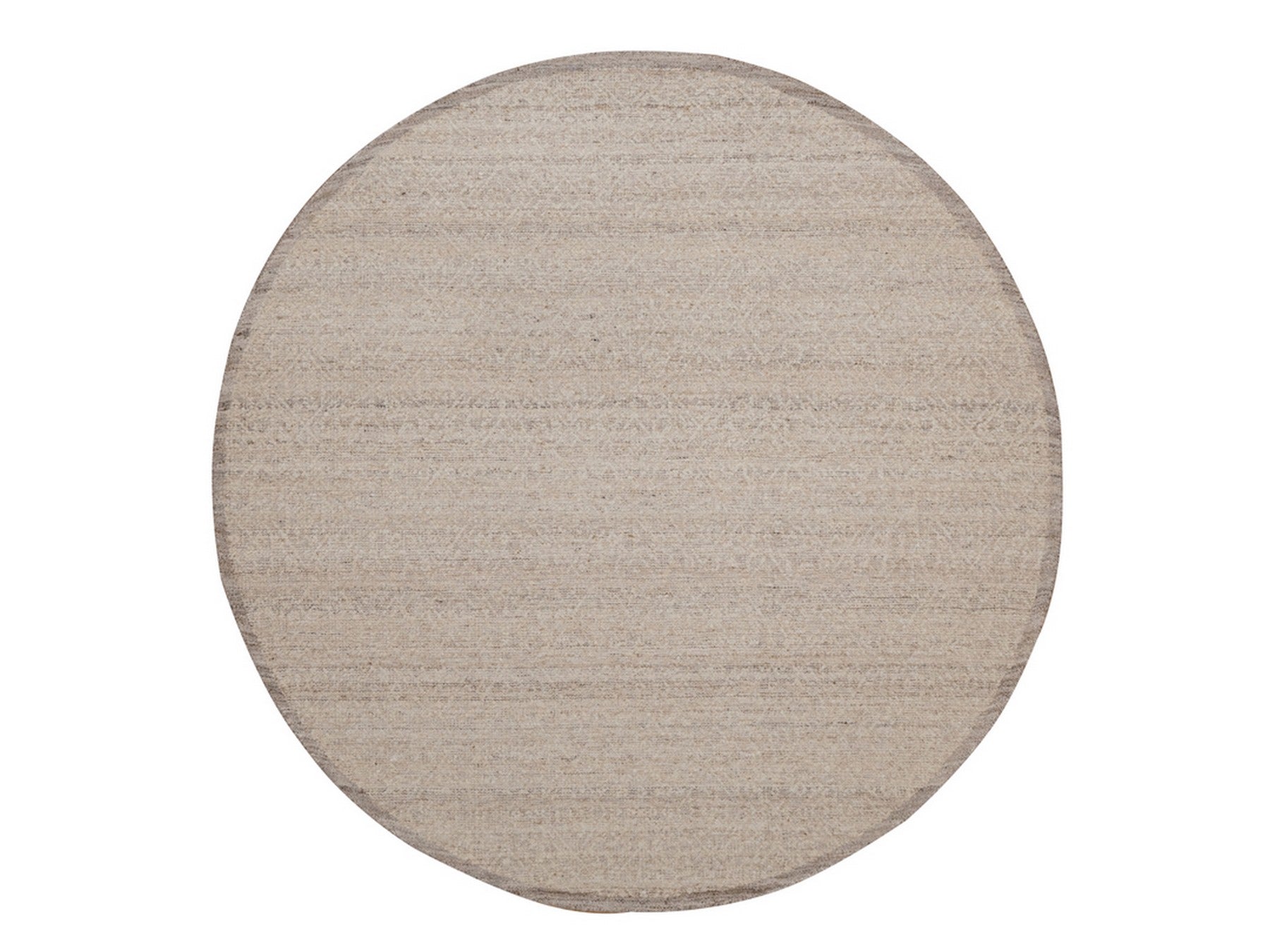 Brown 7'10" x 7'10" Modern and Contemporary Hand knotted Wool Rug - Sku: O092314