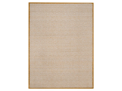 Ivory 8'11" x 12'0" Modern and Contemporary Hand knotted Wool Rug - Sku: O092315