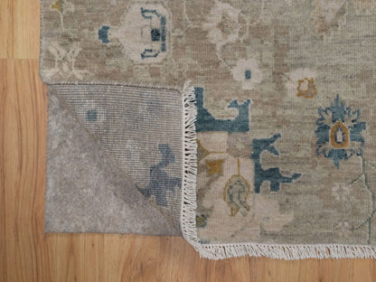 Oushak Oushak hand-knotted wool rug in Gray, 2' x 3' — SKU O092320 (view 3)