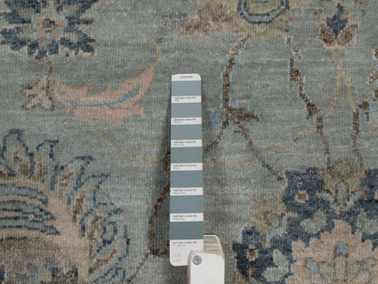 Oushak Oushak hand-knotted wool rug in Gray, 8' x 10'1" — SKU O092330 (view 7)
