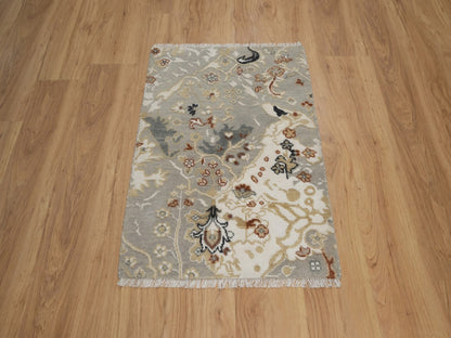 Oushak Oushak hand-knotted wool rug in Gray, 2'2" x 3' — SKU O092337 (view 2)