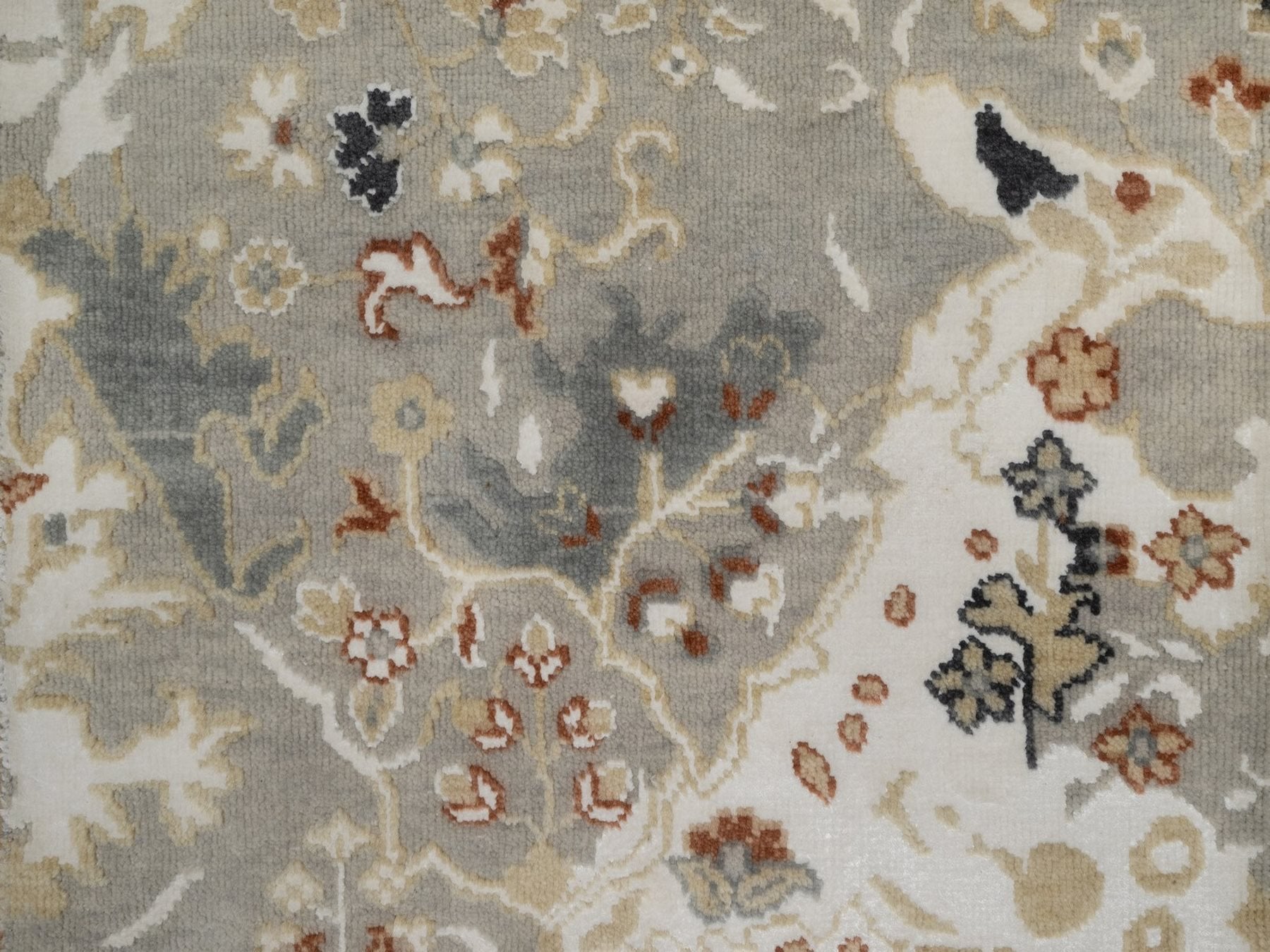 Oushak Oushak hand-knotted wool rug in Gray, 2'2" x 3' — SKU O092337 (view 5)