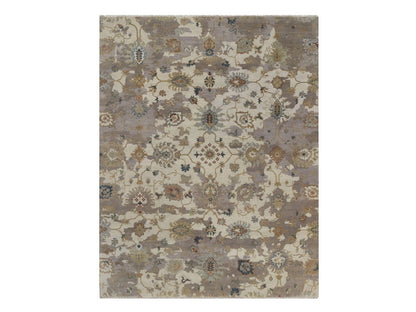 Oushak Oushak hand-knotted wool rug in Ivory, 7'10" x 10'1" — SKU O092363