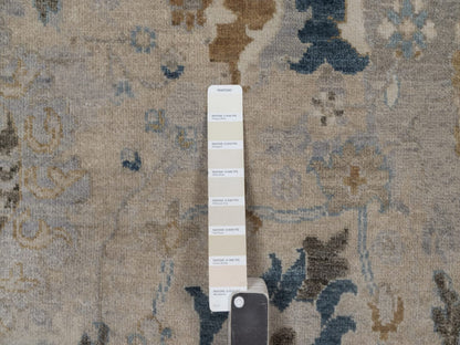 Oushak Oushak hand-knotted wool rug in Ivory, 7'11" x 10' — SKU O092366 (view 7)