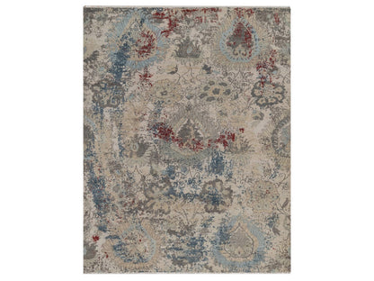 Oushak Oushak hand-knotted wool rug in Ivory, 8' x 10'2" — SKU O092369