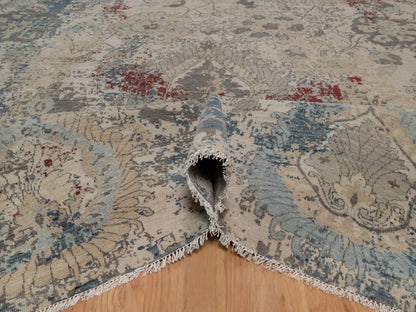 Oushak Oushak hand-knotted wool rug in Ivory, 8' x 10'2" — SKU O092369 (view 5)