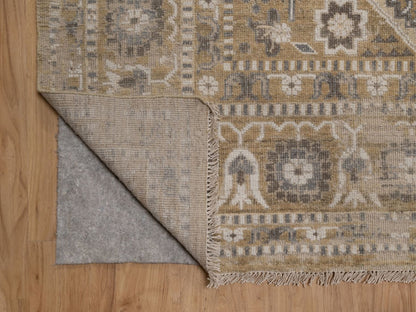 Brown 9'0" x 12'2" Tribal & Geometric Hand knotted Wool Rug - Sku: O092389