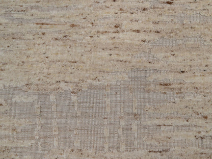 Modern / Contemporary hand-knotted wool rug in Ivory, 6' x 6' — SKU O092393 (view 5)