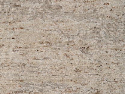 Modern / Contemporary hand-knotted wool runner in Ivory, 2'8" x 12'1" — SKU O092397 (view 5)
