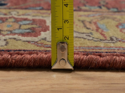 Heriz Heriz hand-knotted wool runner in Red & Gold, 2'8" x 22'1" — SKU O092453 (view 7)