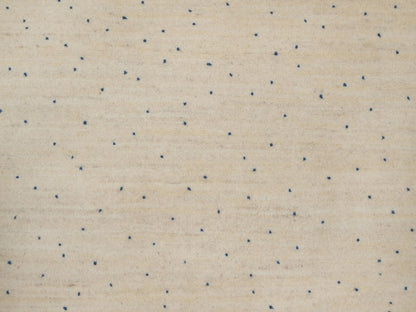 Gabbeh Modern / Contemporary hand-knotted wool runner in Ivory, 2'7" x 6', SKU O092627 (view 5)