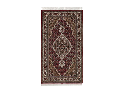 Tabriz hand-knotted wool rug in Red, 2'9" x 4'11", SKU O092662