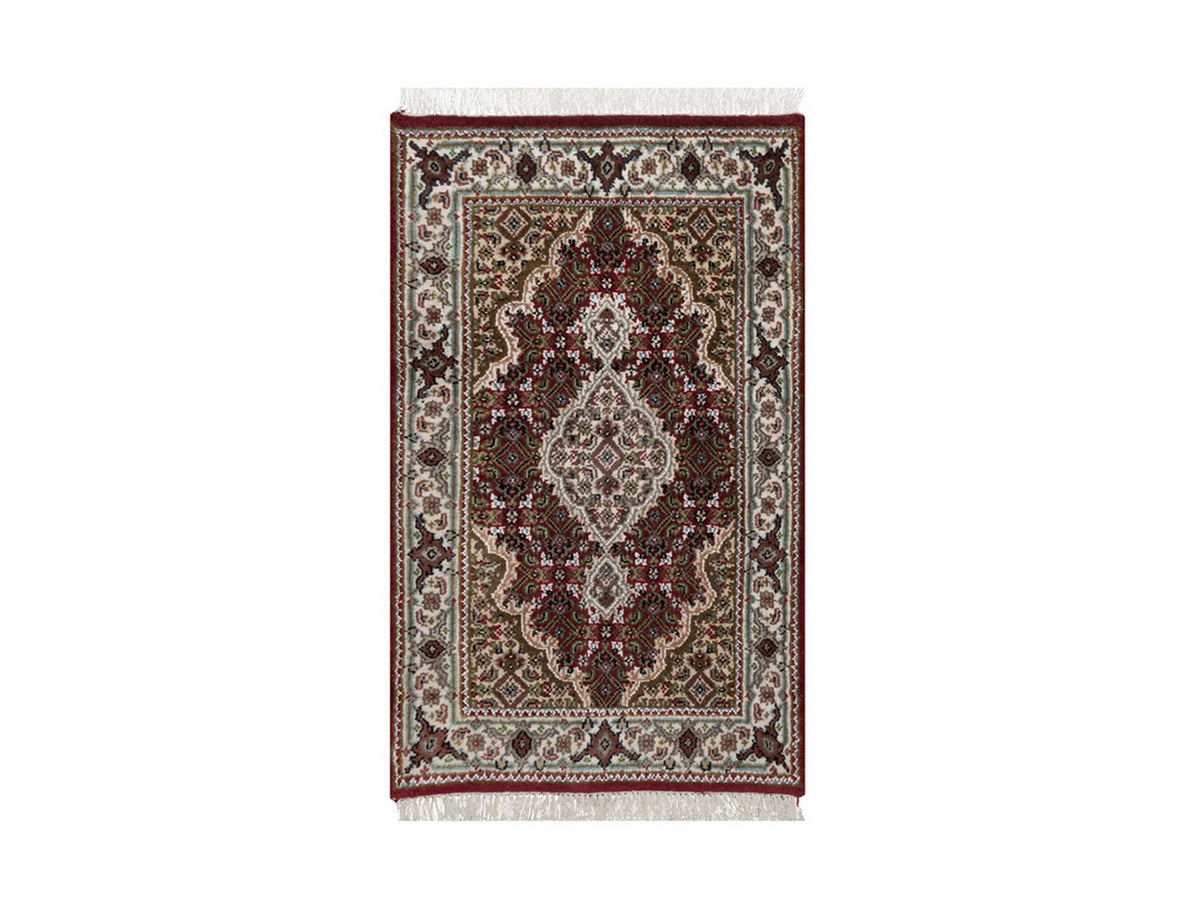 Tabriz hand-knotted wool rug in Red, 1'10" x 3', SKU O092665