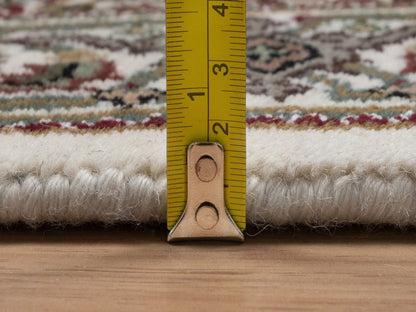 Tabriz hand-knotted wool runner in Ivory, 2'8" x 8'4", SKU O092669 (view 7)