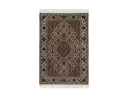 Tabriz hand-knotted wool rug in Ivory, 2'1" x 3'1", SKU O092682