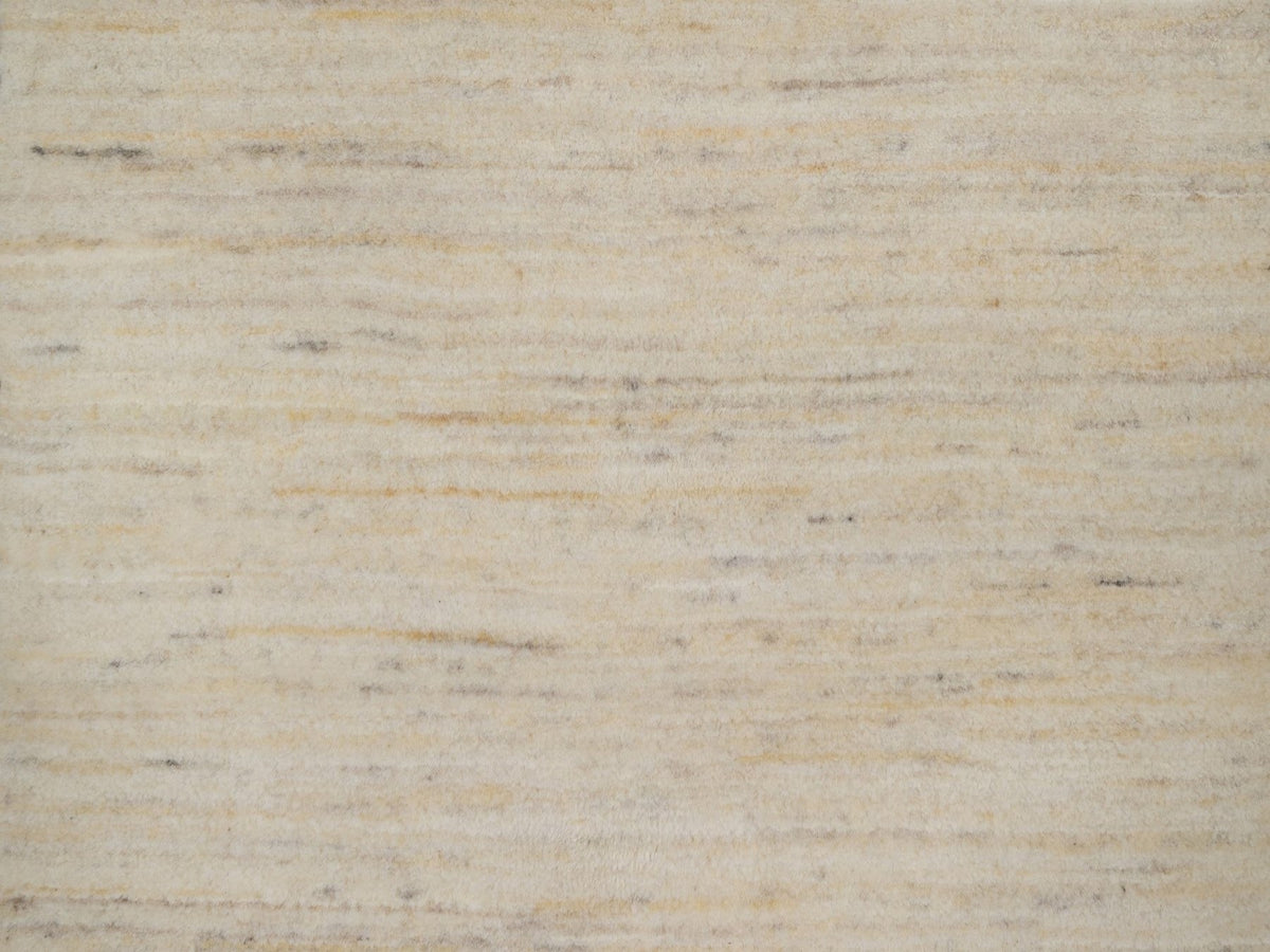 Gabbeh Modern / Contemporary hand-knotted wool rug in Ivory, 2'3" x 4'5", SKU O092722 (view 5)