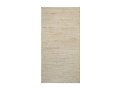 Gabbeh Modern / Contemporary hand-knotted wool rug in Ivory, 2'3" x 4'5", SKU O092723
