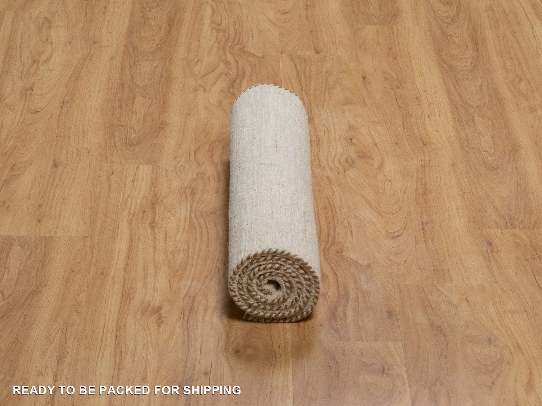 Gabbeh Modern / Contemporary hand-knotted wool rug in Ivory, 2'3" x 4'5", SKU O092723 (view 6)