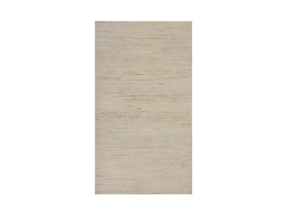 Gabbeh Modern / Contemporary hand-knotted wool rug in Ivory, 2'11" x 5'2", SKU O092729