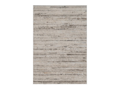 Modern / Contemporary hand-knotted polyester rug in Ivory, 2' x 3', SKU O092731