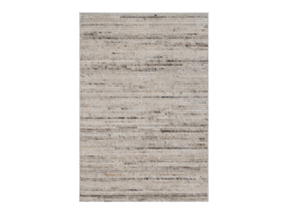 Modern / Contemporary hand-knotted polyester rug in Ivory, 2' x 3', SKU O092734