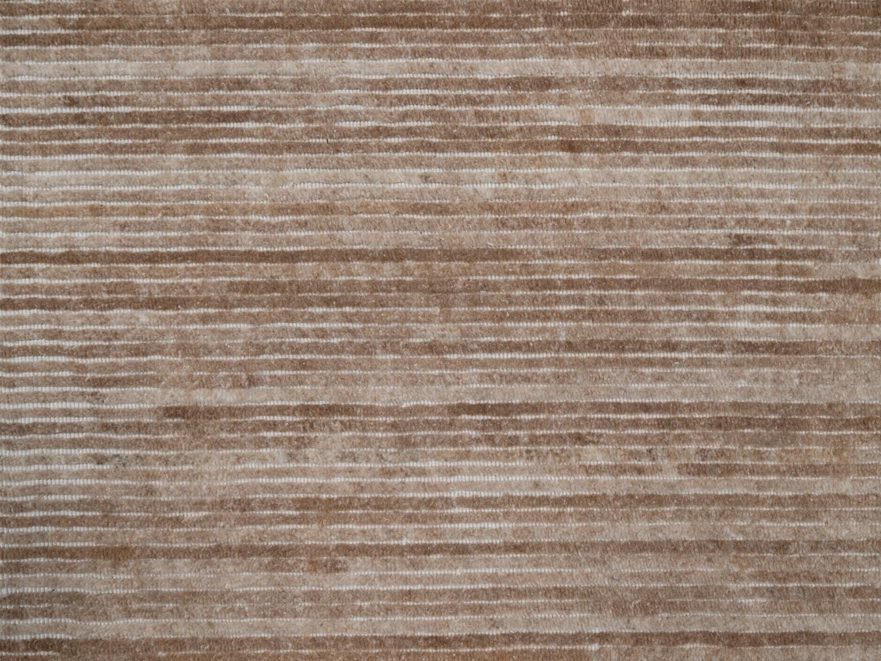 Modern / Contemporary hand-knotted polyester rug in Brown, 2' x 3', SKU O092736 (view 5)