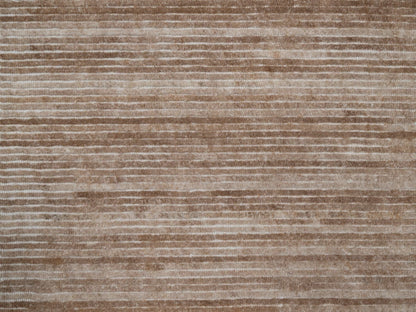 Modern / Contemporary hand-knotted polyester rug in Brown, 2' x 3', SKU O092737 (view 5)