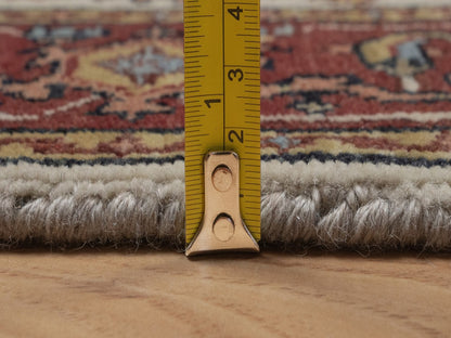 Heriz Heriz hand-knotted wool runner in Ivory, 2'6" x 8', SKU O092767 (view 7)