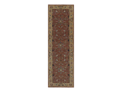 Heriz Heriz hand-knotted wool runner in Red, 2'5" x 7'11", SKU O092769