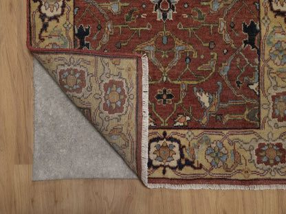 Heriz Heriz hand-knotted wool runner in Red, 2'5" x 7'11", SKU O092769 (view 3)