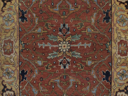 Heriz Heriz hand-knotted wool runner in Red, 2'5" x 7'11", SKU O092769 (view 5)