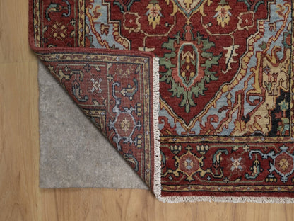 Heriz Heriz hand-knotted wool runner in Red, 2'6" x 6'3", SKU O092770 (view 3)