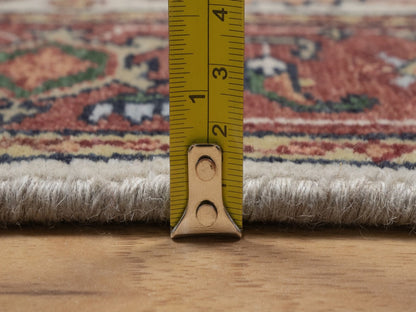 Heriz Heriz hand-knotted wool runner in Ivory, 2'6" x 6'2", SKU O092772 (view 7)
