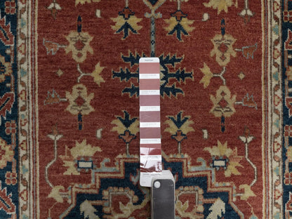 Heriz Heriz hand-knotted wool runner in Red, 2'7" x 14', SKU O092774 (view 4)