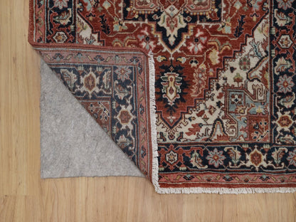 Heriz Heriz hand-knotted wool runner in Red, 2'8" x 13'10", SKU O092775 (view 3)