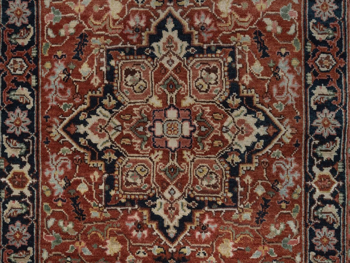 Heriz Heriz hand-knotted wool runner in Red, 2'8" x 13'10", SKU O092775 (view 5)