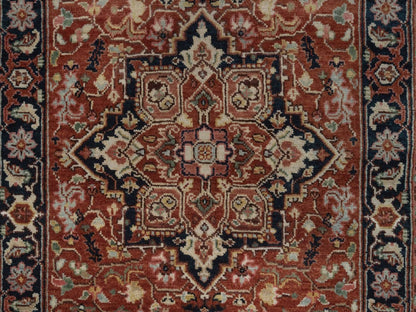 Heriz Heriz hand-knotted wool runner in Red, 2'8" x 13'10", SKU O092775 (view 5)