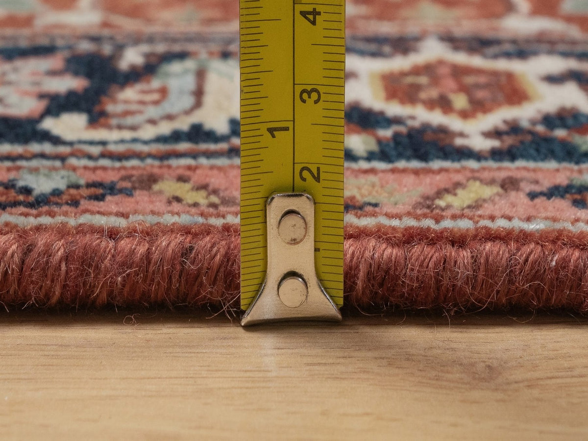 Heriz Heriz hand-knotted wool runner in Red, 2'8" x 13'10", SKU O092775 (view 7)