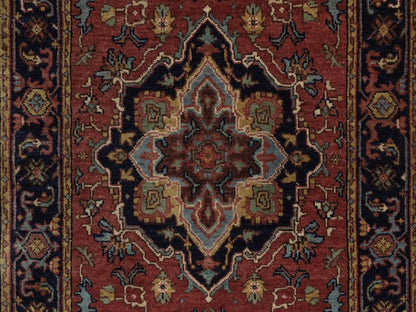 Heriz Heriz hand-knotted wool runner in Red, 2'6" x 10'2", SKU O092776 (view 5)