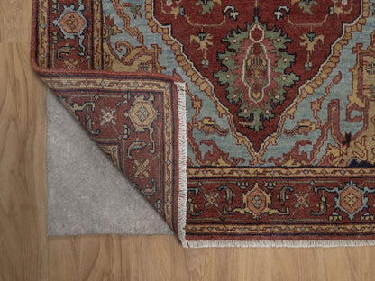 Heriz Heriz hand-knotted wool rug in Red, 3'1" x 5'1", SKU O092777 (view 3)