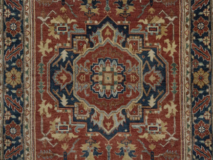 Heriz Heriz hand-knotted wool rug in Red, 3'1" x 5'2", SKU O092778 (view 5)