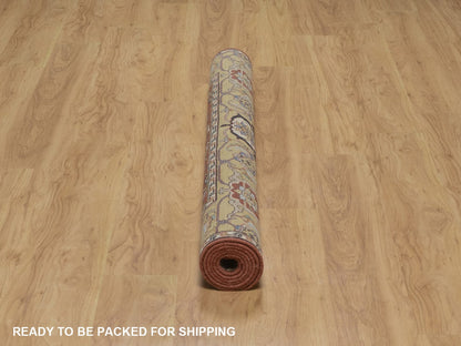 Heriz Heriz hand-knotted wool rug in Red, 5' x 7', SKU O092779 (view 6)