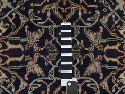 Heriz Heriz hand-knotted wool runner in Blue, 2'7" x 23'8", SKU O092781 (view 4)
