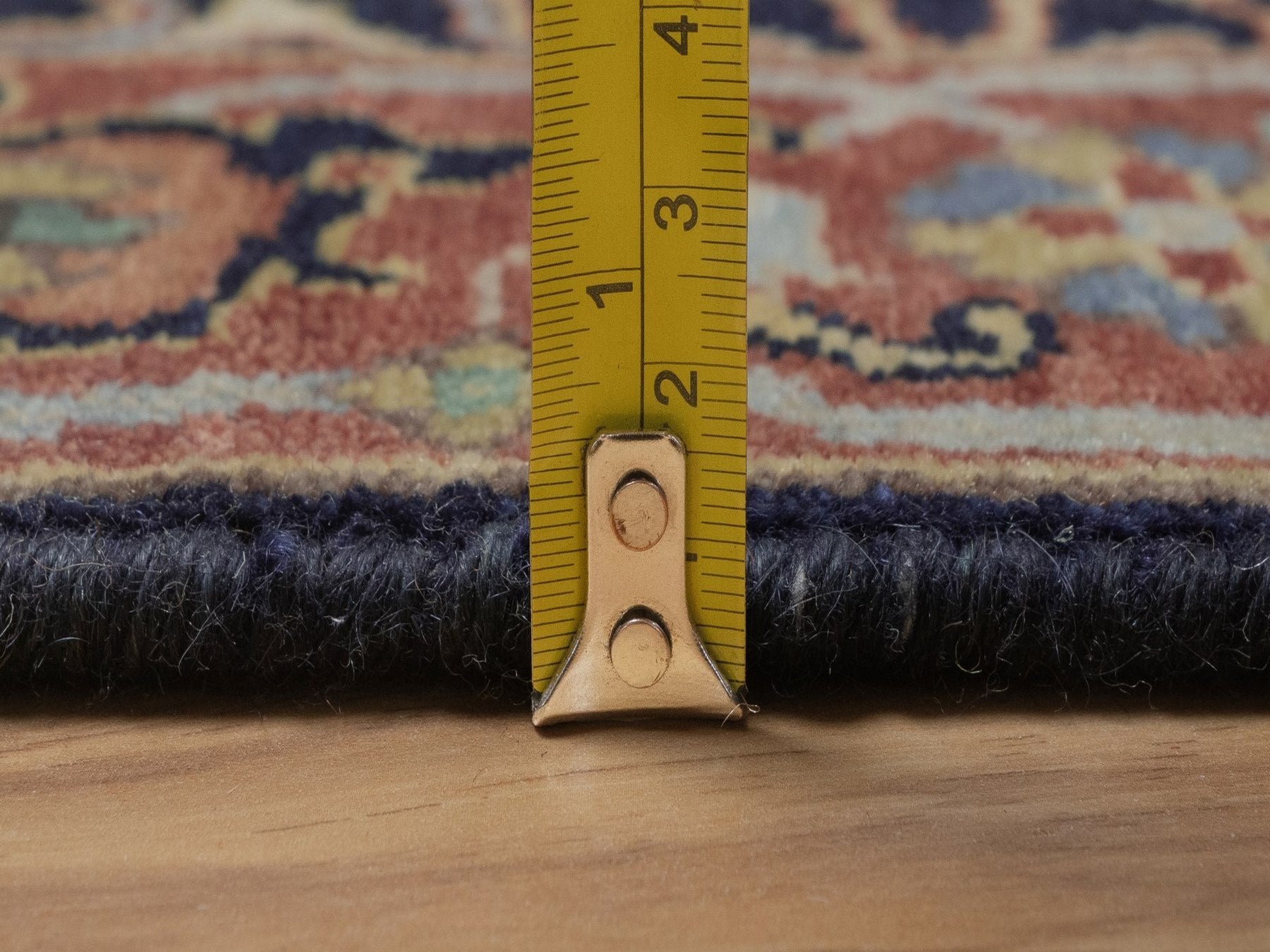 Heriz Heriz hand-knotted wool runner in Blue, 2'7" x 23'8", SKU O092781 (view 7)