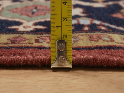 Heriz Heriz hand-knotted wool rug in Red, 4'11" x 7'4", SKU O092784 (view 7)