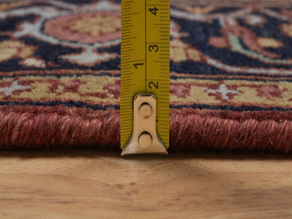 Heriz Heriz hand-knotted wool runner in Red, 3'11" x 12', SKU O092785 (view 7)